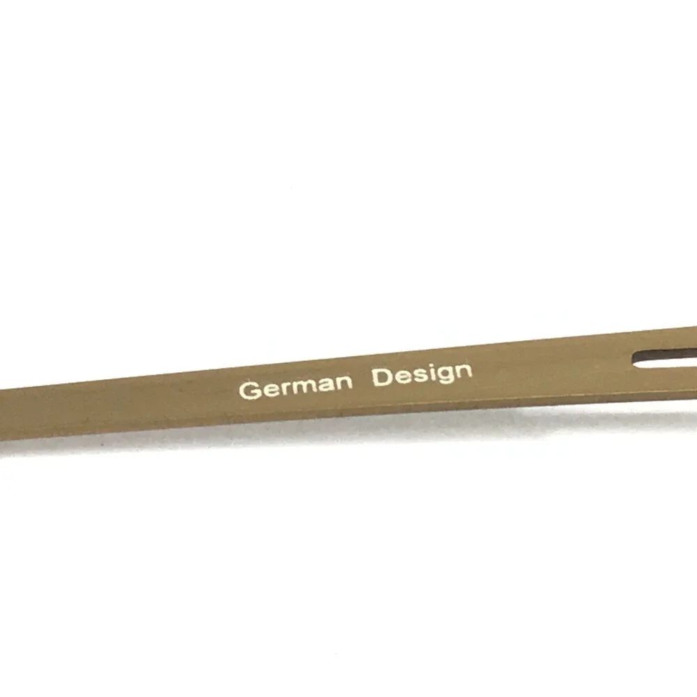 Bruno Banani Eyeglasses Frames BB-016 014 Antique Gold Oval Full Rim 50-20-135